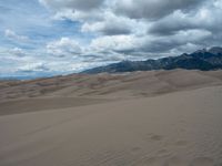 Colorado's Gloomy Day: Exploring the Sand Dunes of Nature