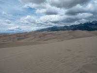 Colorado's Gloomy Day: Exploring the Sand Dunes of Nature