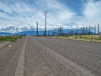 Colorado's Gravel Road: Leading to a Power Plant Surrounded by Nature