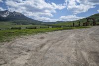 Colorado's Highlands: Exploring the Green Grass Surface and Mountain Ranges