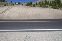 Colorado Highland Road in Mountain Grass