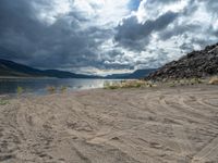 Colorado Lake Beach: A Perfect Spot on a Cloudy Day