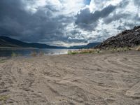 Colorado Lake Beach: A Perfect Spot on a Cloudy Day