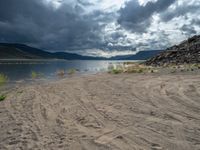 Colorado Lake Beach: A Perfect Spot on a Cloudy Day