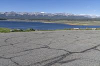 Colorado Landscape: Clear Sky, Mountain, and Horizon