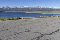 Colorado Landscape: Clear Sky, Mountain, and Horizon