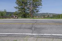 Colorado Landscape: Clear Sky and Mountain View