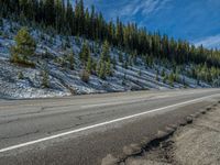 Colorado Landscape: Clouds on a Clear Winter Day