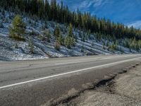 Colorado Landscape: Clouds on a Clear Winter Day