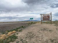 Colorado Landscape: A Serene View of the Dirt Road