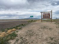 Colorado Landscape: A Serene View of the Dirt Road