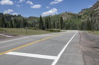 Colorado Landscape: Forest Mountain Pass 002