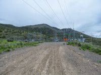 Colorado Landscape: A Gloomy Day on the Road
