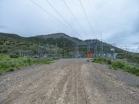 Colorado Landscape: A Gloomy Day on the Road