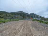 Colorado Landscape: A Gloomy Day on the Road