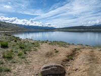 Colorado Landscape: Majestic Mountains and Tranquil Lake