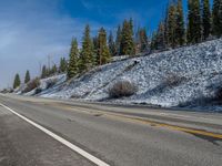 Colorado Landscape: Mountains, Forests, and a Road