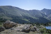 Colorado Landscape Mountain Range View 002