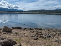 Colorado Landscape: Open Space, Mountain, and Lake