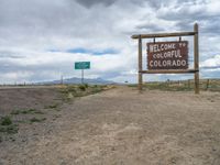 Colorado Landscape: Open Space Road