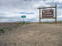 Colorado Landscape: Open Space Road