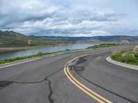 Colorado Landscape: A Quarter Mile Road