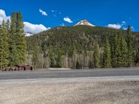 Colorado Landscape: A Road through Ironton