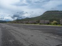 Colorado Landscape: Road, RV, and Parking Lot