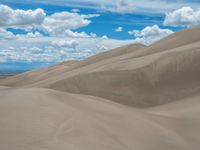 Colorado Landscape: Sand Dunes and Clouds