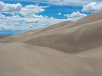 Colorado Landscape: Sand Dunes and Clouds