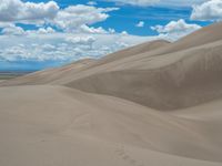 Colorado Landscape: Sand Dunes and Clouds