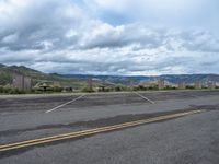 Scenic Road and Lake in Colorado