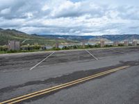 Scenic Road and Lake in Colorado