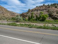 Colorado Landscape: Scenic Road Along the River