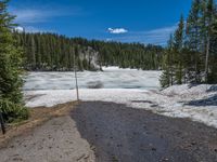 Colorado Landscape: Snow Covered Road