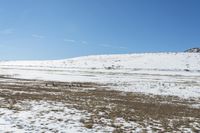 Colorado Landscape: Winter Mountain View