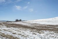 Colorado Landscape: Winter Mountain View