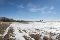 Colorado Landscape: Winter Mountain View