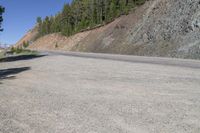 Colorado Mountain Landscape: Concrete Road