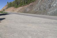 Colorado Mountain Landscape: Concrete Road