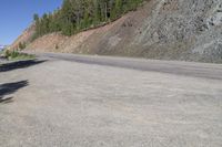 Colorado Mountain Landscape: Concrete Road