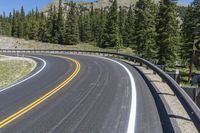 the winding, curving road is an interesting thing to see if we are driving around