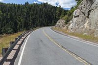 Colorado Mountain Landscape: A Straight Road Through Nature