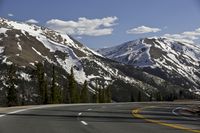 Colorado Mountain Landscape: Sunlight and Snow