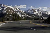 Colorado Mountain Landscape: Sunlight and Snow