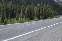 Colorado Mountain Pass: Asphalt Road Through Stunning Landscape