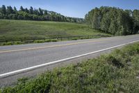 Colorado Mountain Pass: A Clear Sky Above