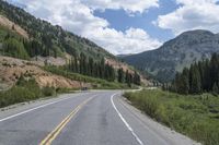 Colorado Mountain Pass Landscape