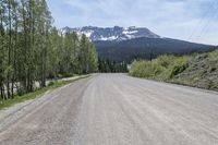 Exploring Colorado's Mountain Passes: Asphault Road and Stunning Landscape