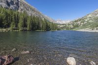 Colorado Mountain Range Under a Clear Sky